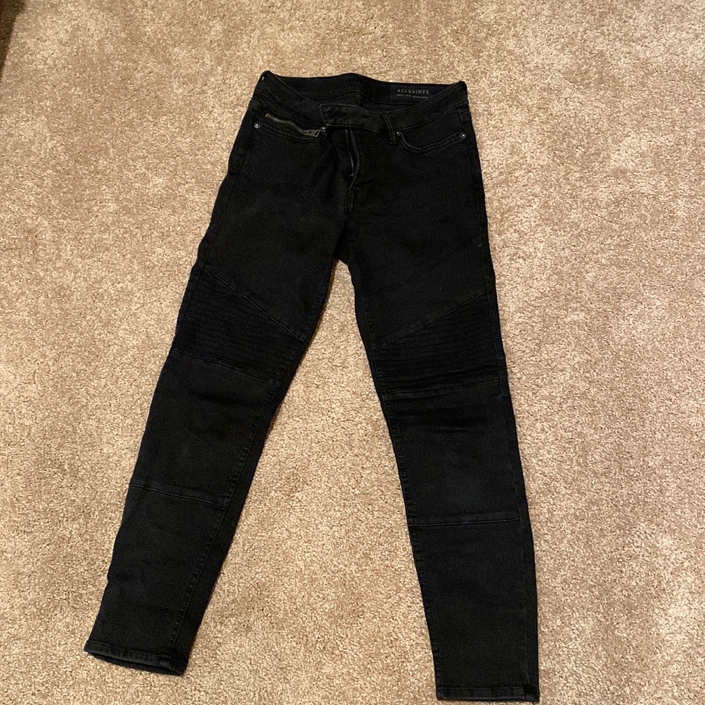 All saints biker jeans